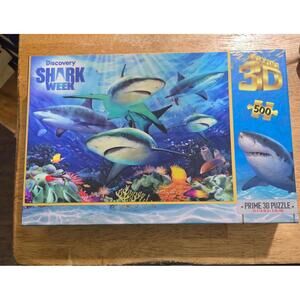 Discovery Shark Week Prime 3D Puzzle 500 Pieces
